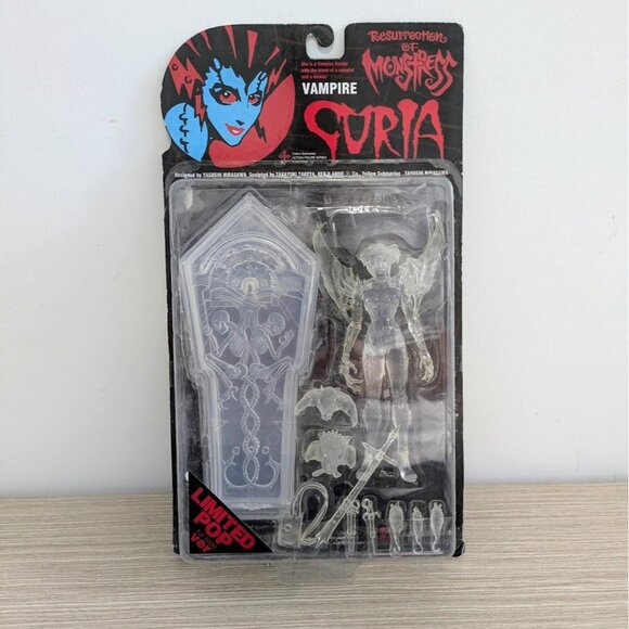 Vampire Curia Action Figure: 2000s Gothic Horror Collectible - Picture 1 of 5